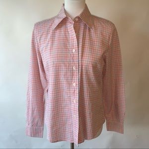Faconnable light pink button down shirt